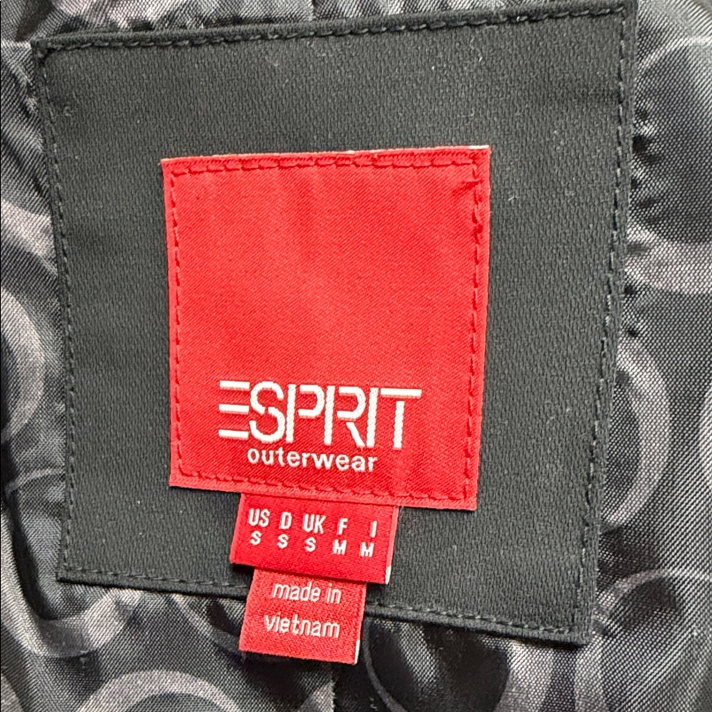 Esprit Black Women's jacket size small - Picture 4 of 5